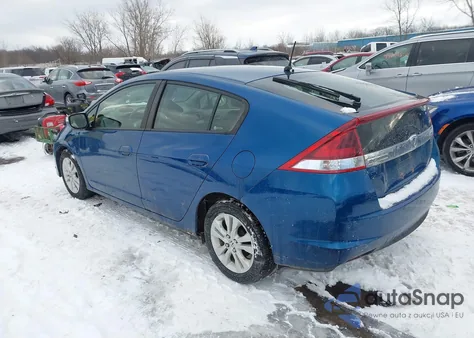 2013 Honda Insight Ex from USA, damaged, VIN JHMZE2H79DS000593